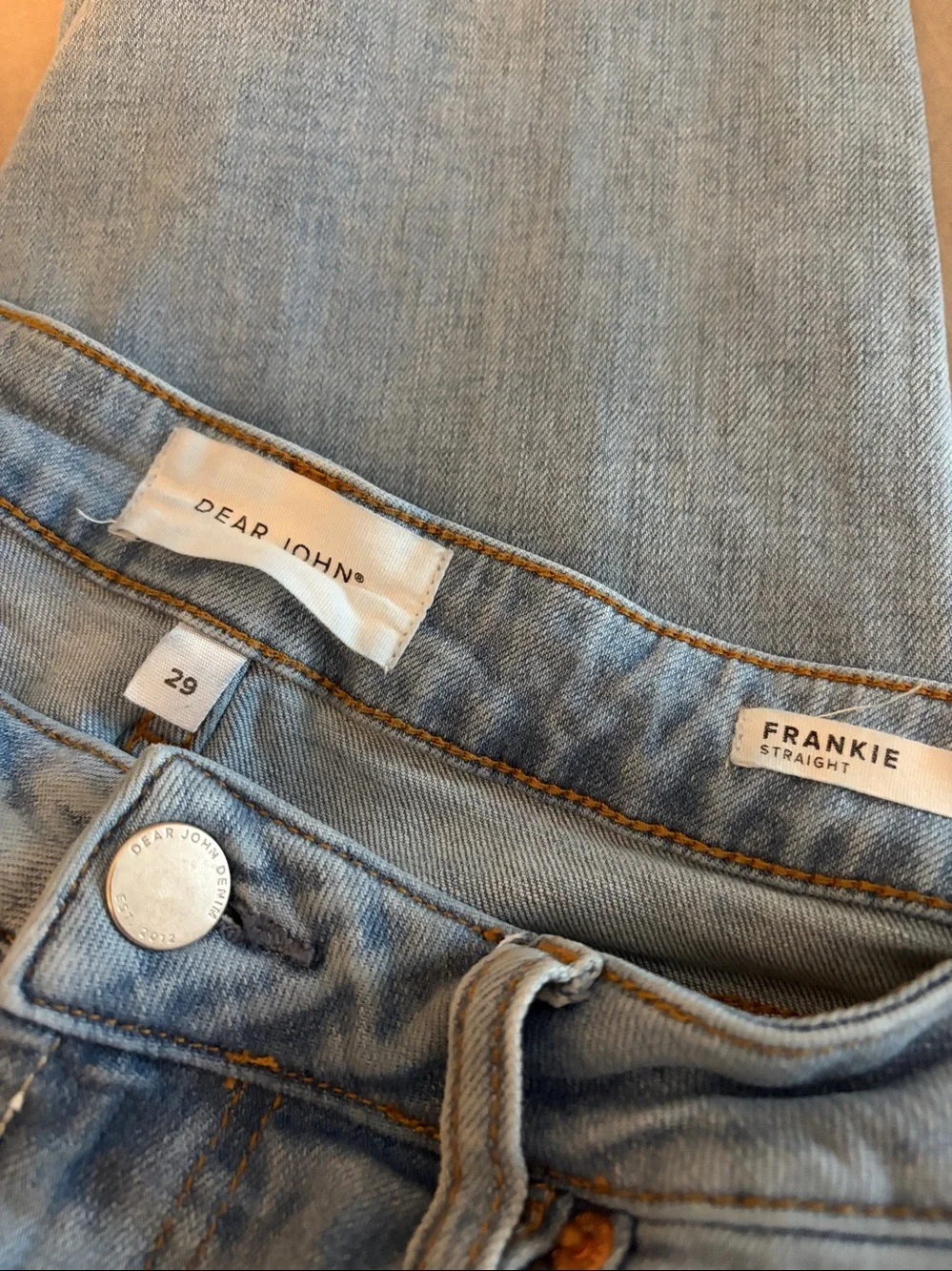 Dear John Frankie Straight Jeans
